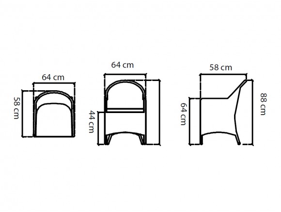 Silla De Comedor Arena De Skyline Mobel Seismil Studio