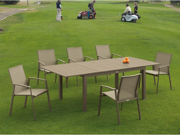 Mesa Extensible De Comedor Exterior Faro Arkimueble Mobel