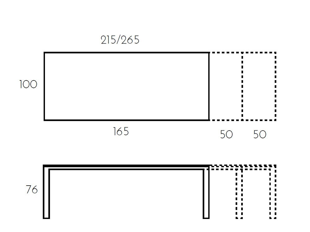 Mesa Extensible Urban Porcel Nico De Ramiro Tarazona Mobel