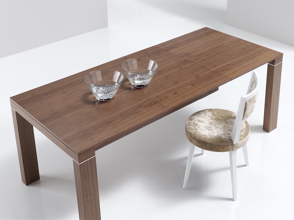 Mesa extensible Armonía en chapa natural de Indesan - 4