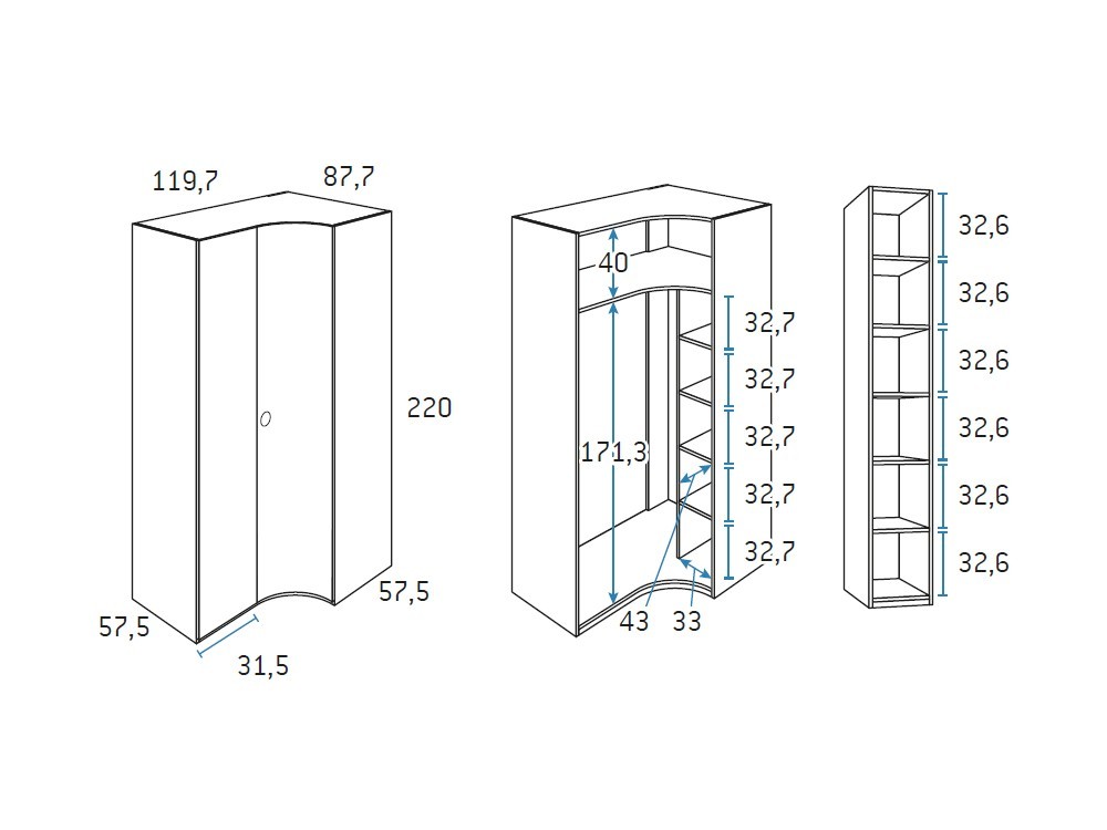 Bicama compacta con nido con ruedas Formas F007 Glicerio Chaves - 5