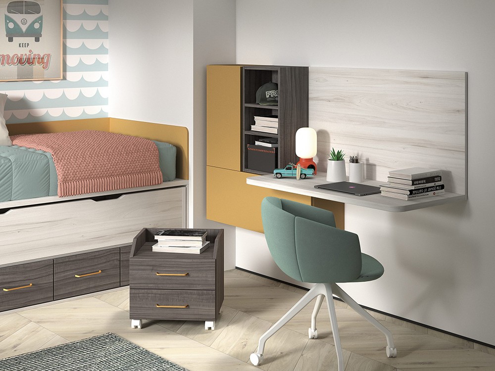 Bicama compacta con escalera Formas F015 de Glicerio Chaves - 4