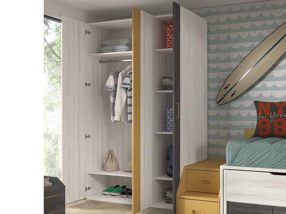 Bicama compacta con escalera Formas F015 de Glicerio Chaves - 5