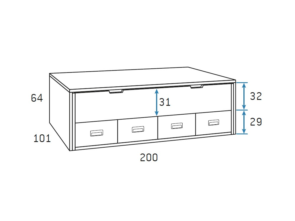 Bicama compacta con escalera Formas F015 de Glicerio Chaves - 6