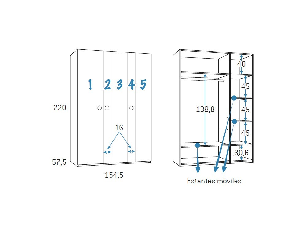 Bicama compacta con escalera Formas F015 de Glicerio Chaves - 7