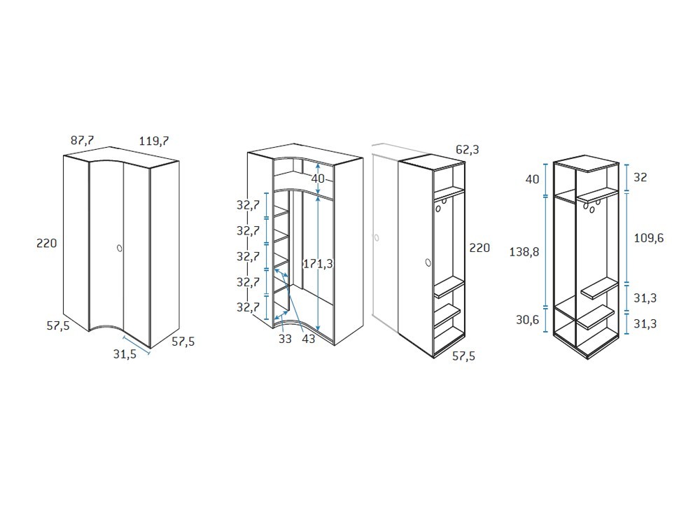 Cama nido con escritorio Formas F105 de Glicerio Chaves - 4