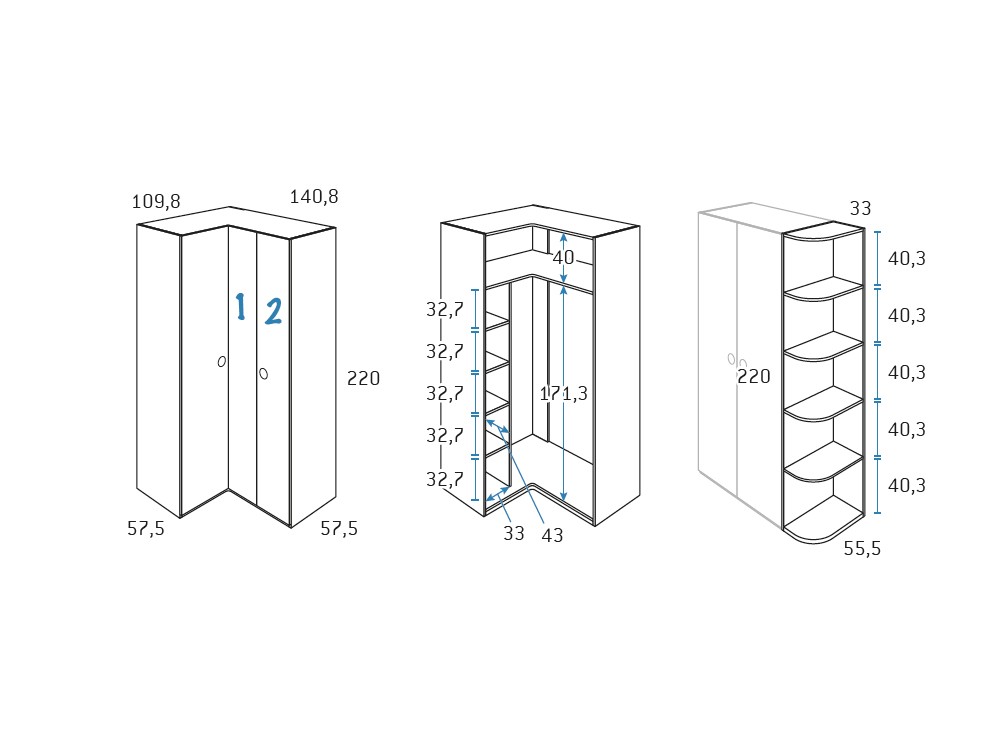 Cama compacta con led Formas F110 de Glicerio Chaves - 6