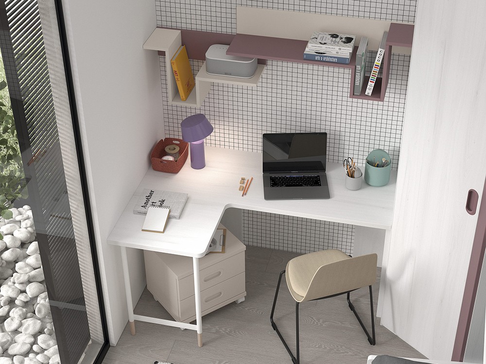 Composición cama nido con puente Formas F112 de Glicerio Chaves - 2