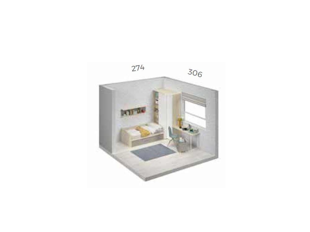 Cama nido con arrastre Formas F113 de Glicerio Chaves - 6