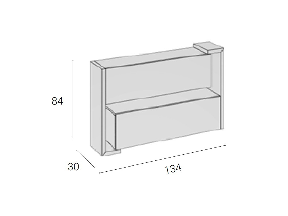 Mueble zapatero suspendido Adams Brave 31 BoCubi