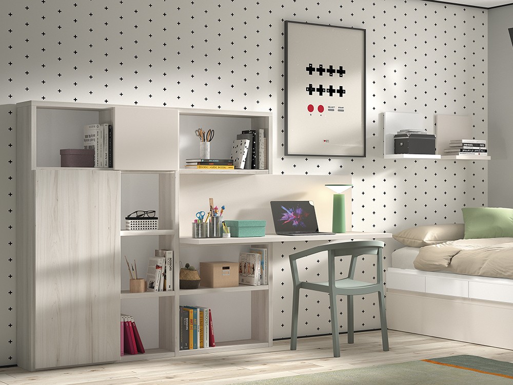 Cama modular con arrastre Formas F157 de Glicerio Chaves - 3