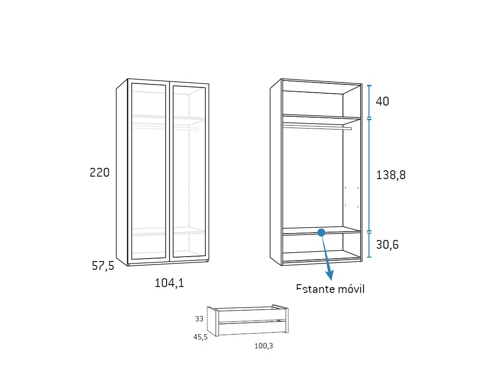Cama modular con arrastre Formas F157 de Glicerio Chaves - 7