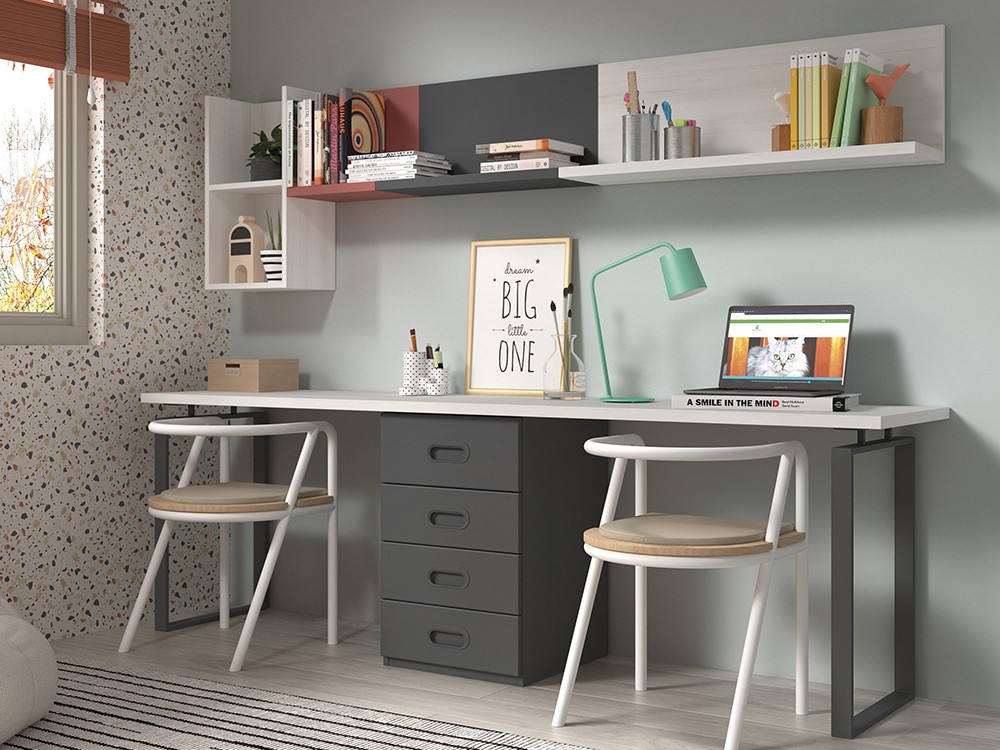 Litera con quitamiedos tapizado Formas F202 de Glicerio Chaves - 4