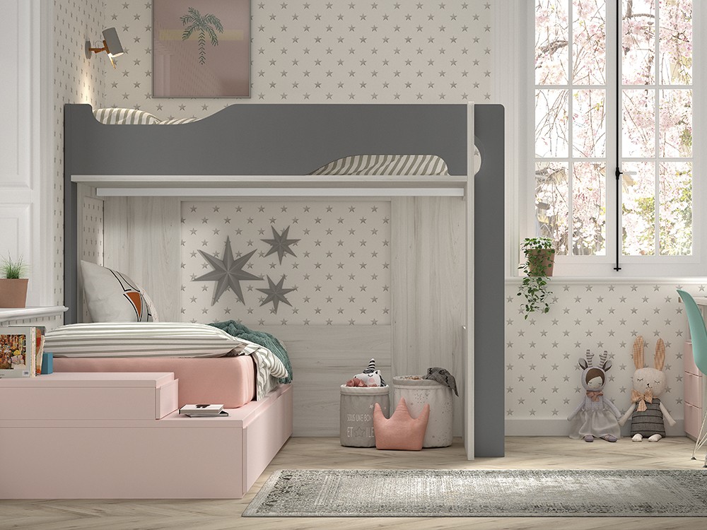 Cama alta y cama modular Formas F206 de Glicerio Chaves - 2