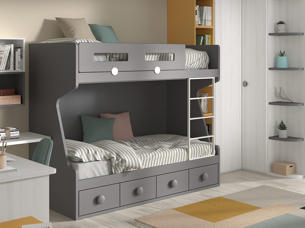 Litera con cuatro contenedores Formas F209 de Glicerio Chaves - 2