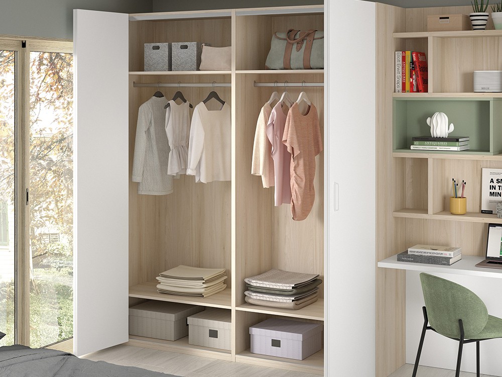 Cama tatami 135 con cabecero Formas F306 de Glicerio Chaves - 3