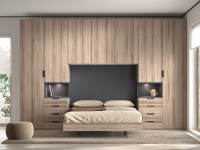 Composición cama 135 con puente Formas F310 de Glicerio Chaves - 1