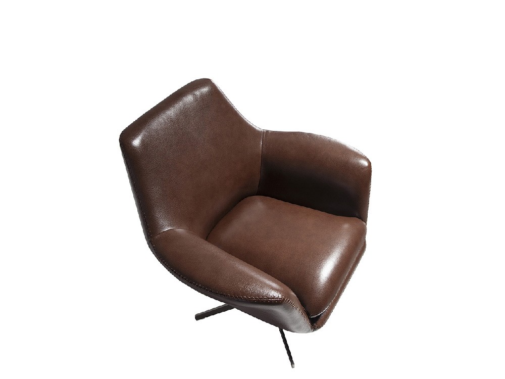 Sillón giratorio tapizado en piel 5093 de Ángel Cerdá - 6