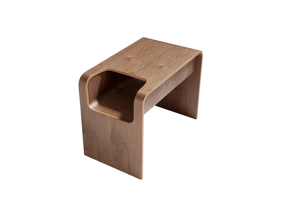 Mesa auxiliar chapa nogal 2110 de Ángel Cerdá - 3