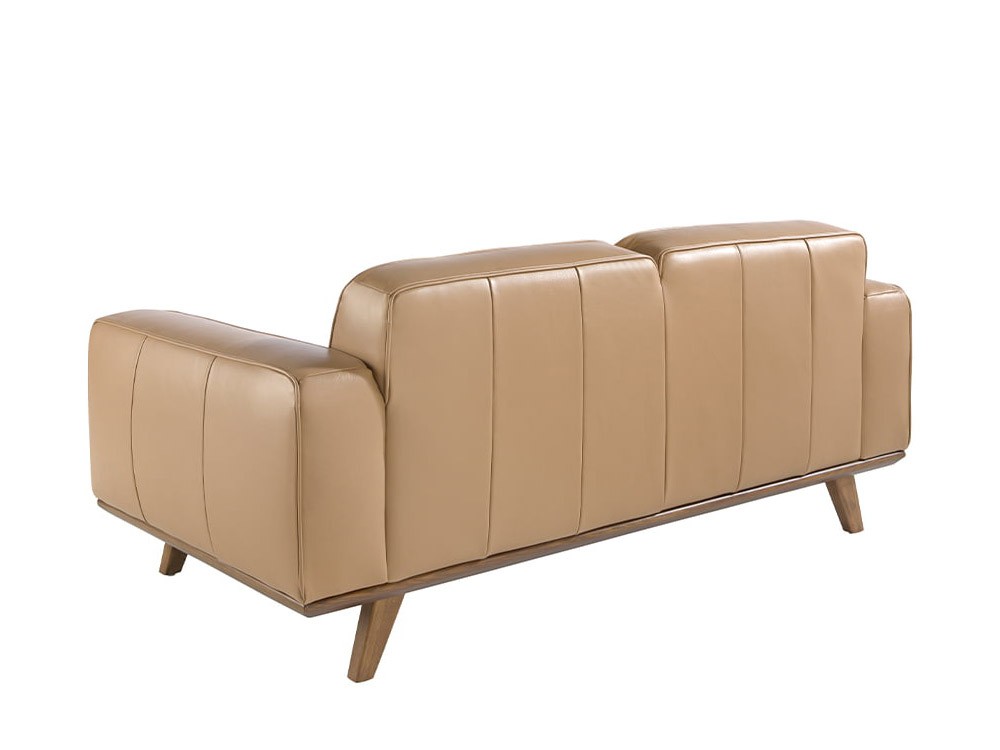 Sofá tapizado en piel capitoné 6119 Angel Cerdá-5