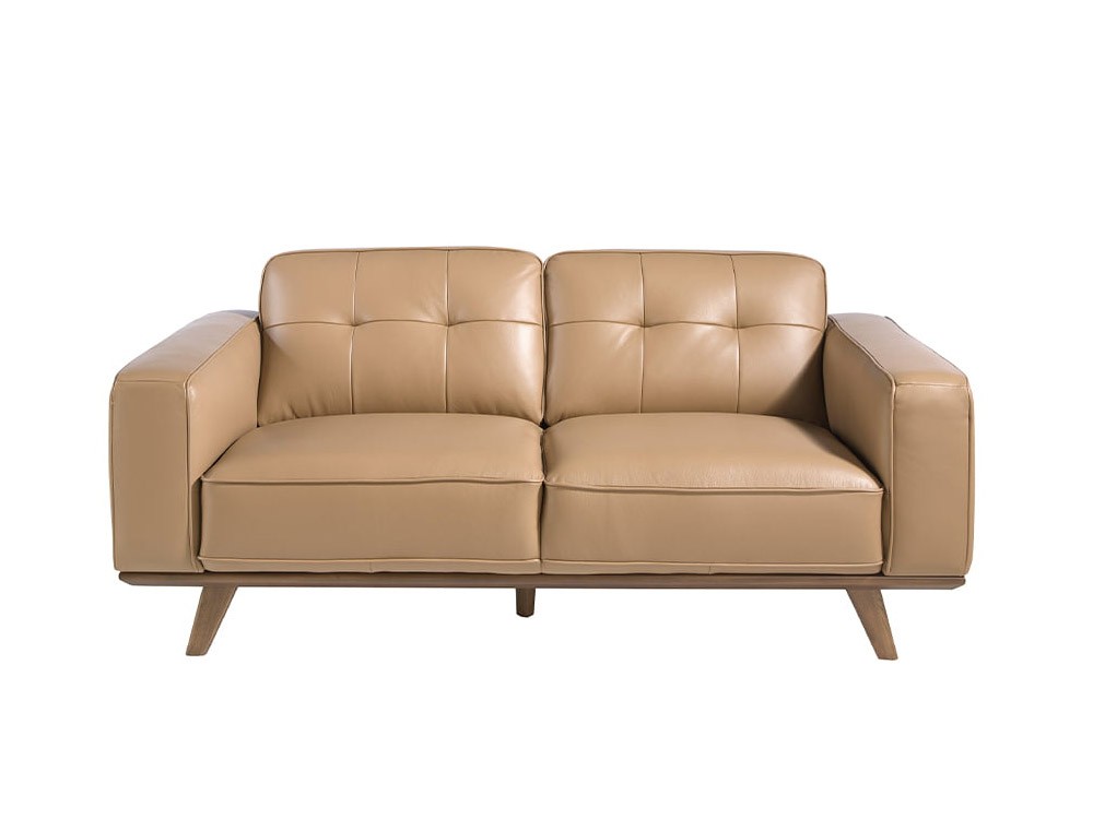 Sofá tapizado en piel capitoné 6119 Angel Cerdá-6