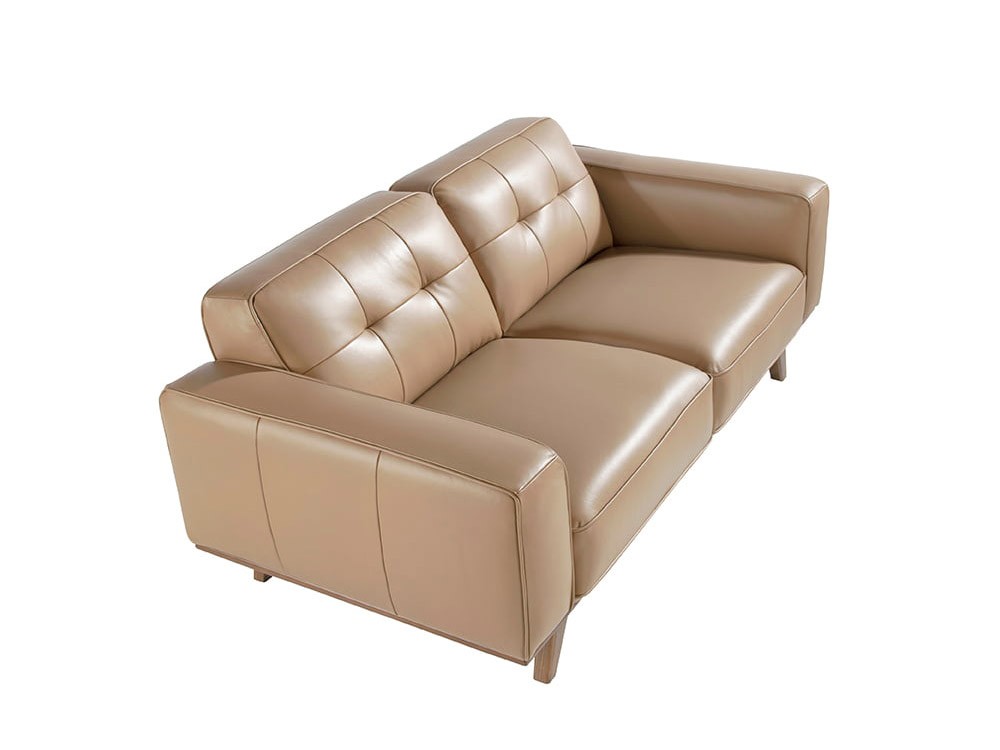 Sofá tapizado en piel capitoné 6120 Angel Cerdá-7