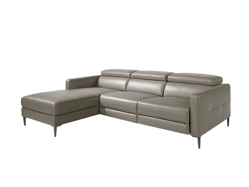 Sofá chaiselongue relax tapizado en piel 6125 o 6126 de Ángel Cerdá - 3