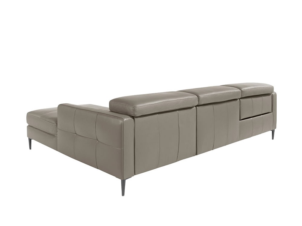 Sofá chaiselongue relax tapizado en piel 6125 o 6126 de Ángel Cerdá - 11