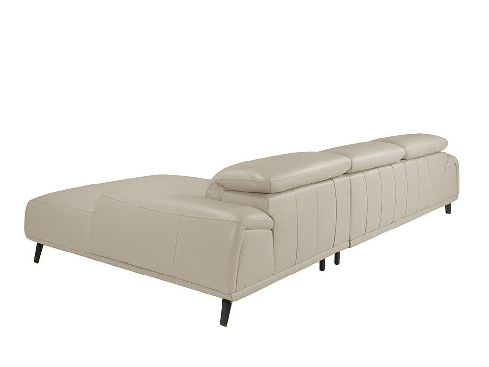 Sofá chaiselongue tapizado en piel 6149 o 6150 de Ángel Cerdá - 13