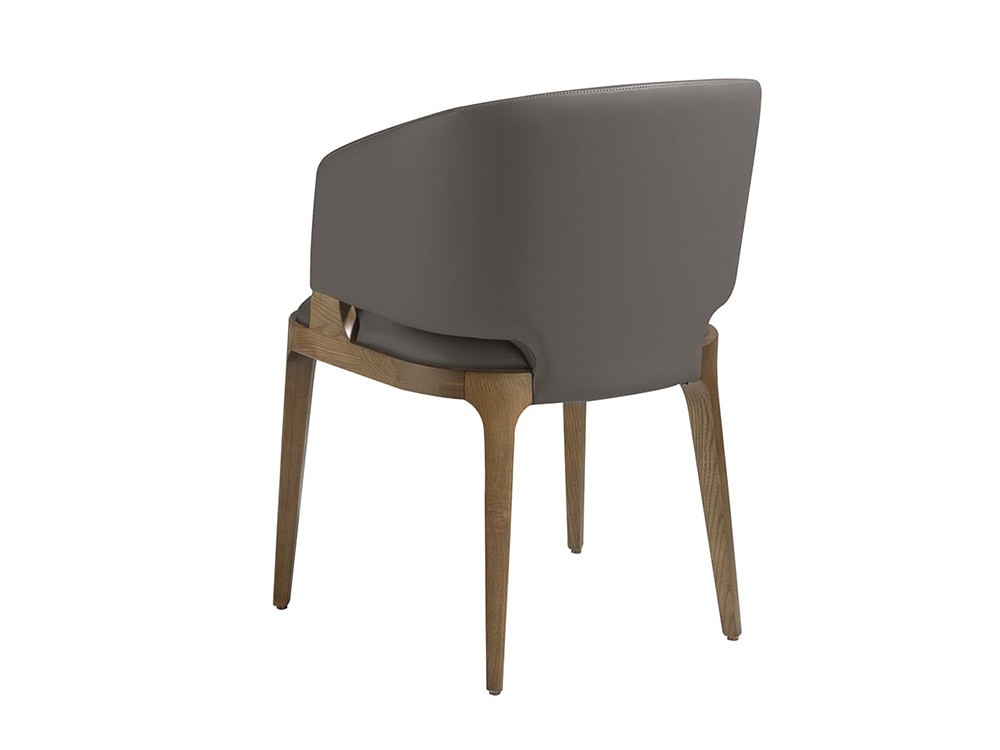 Silla tapizada en polipiel color visón 4108 de Ángel Cerdá - 5