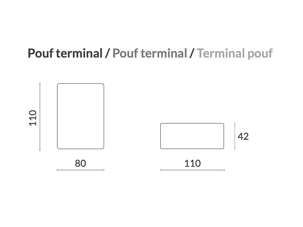 Sofá deslizante en esquina Yanai Acomodel