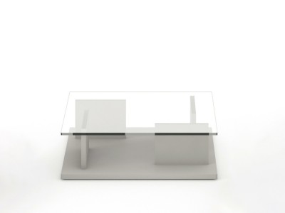 Mesa de centro Ártica Cristal Nim de Mobenia - 1