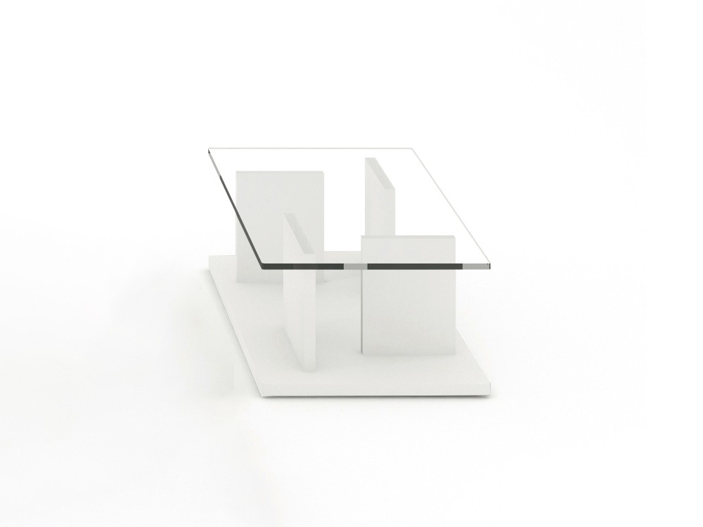 Mesa de centro Ártica Cristal Nim de Mobenia - 4