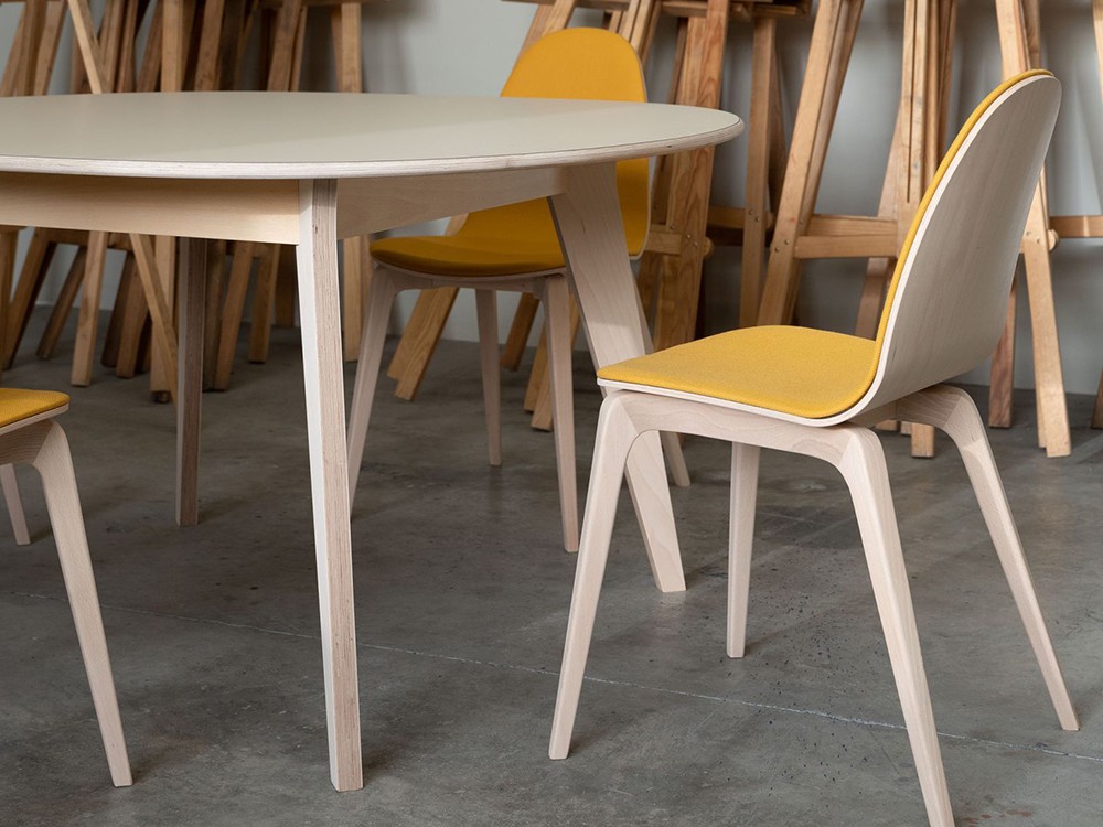 Mesa de comedor ovalada Mikado Ondarreta - 5