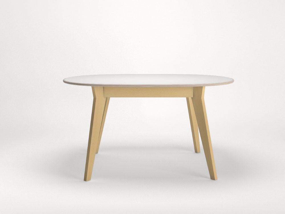 Mesa ovalada Mikado Laminada Ondarreta