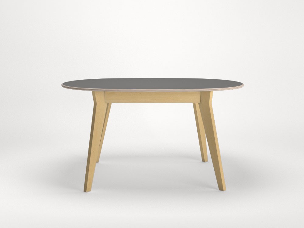 Mesa ovalada Mikado Laminada Ondarreta