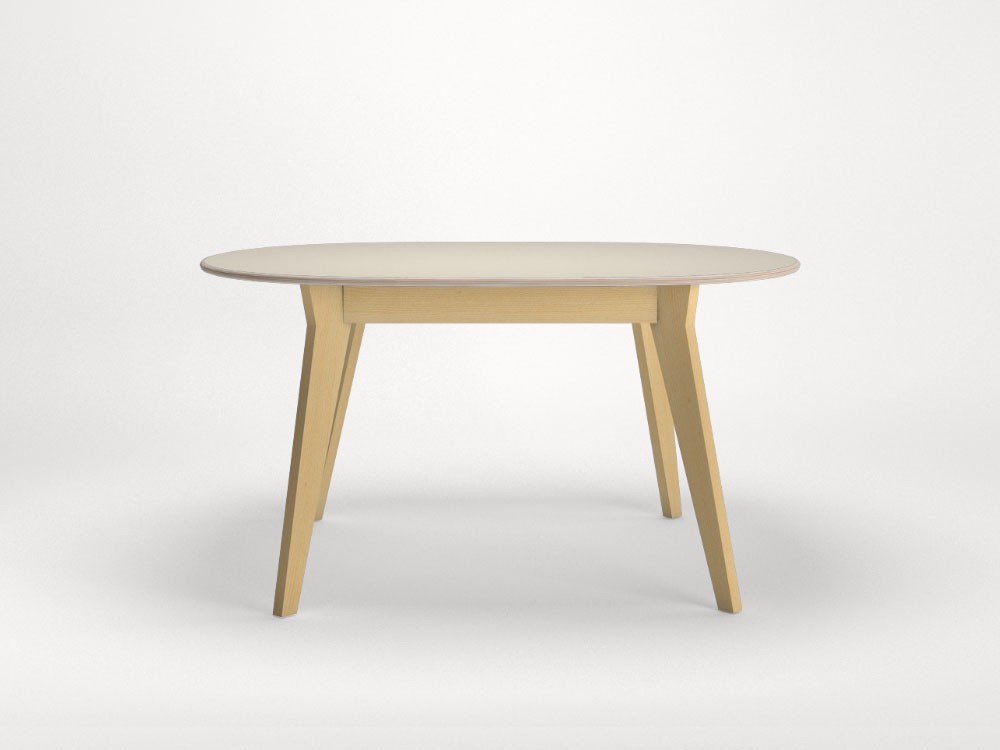 Mesa ovalada Mikado Laminada Ondarreta