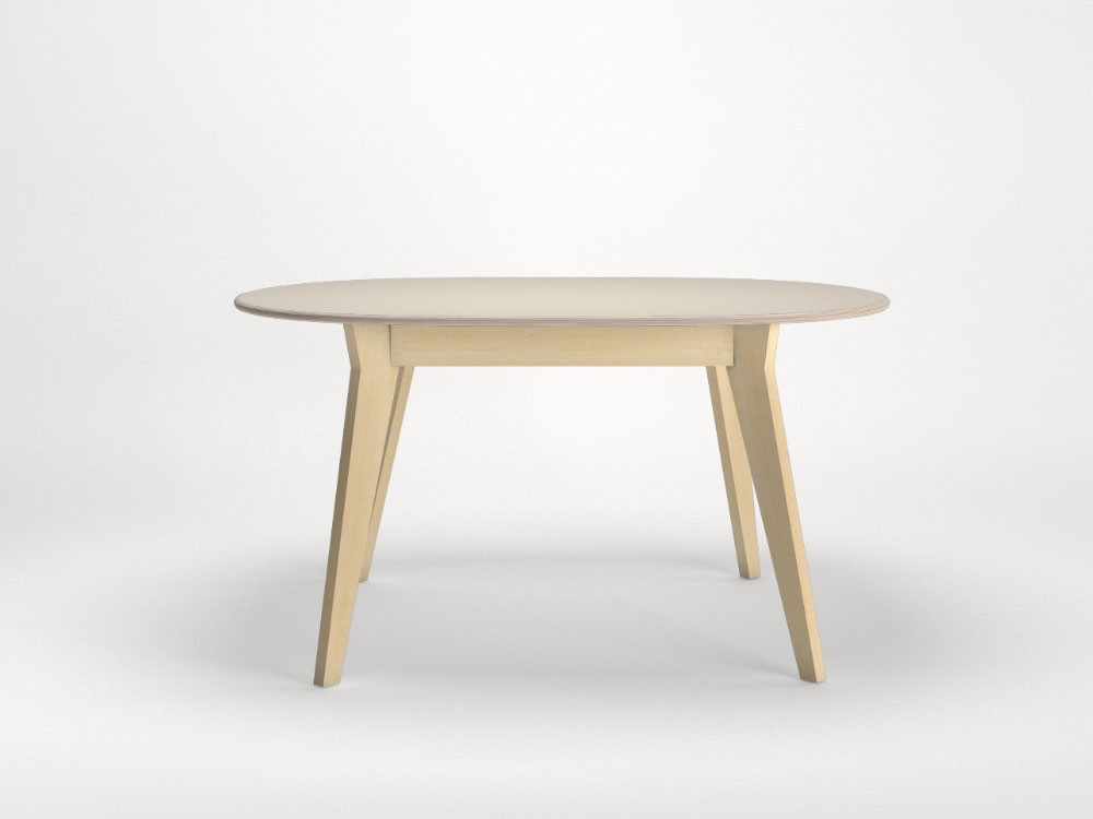 Mesa ovalada Mikado Laminada Ondarreta