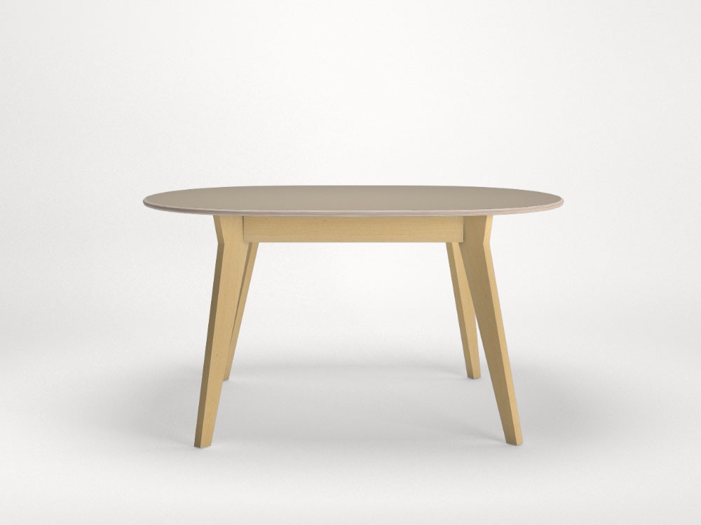 Mesa ovalada Mikado Laminada Ondarreta