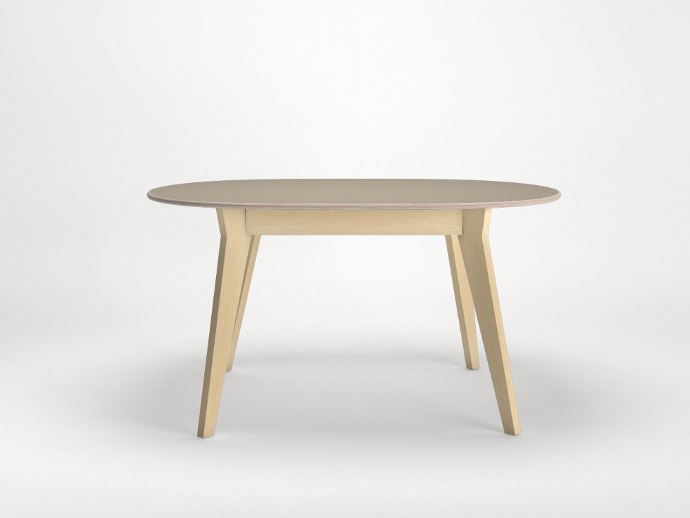 Mesa ovalada Mikado Laminada Ondarreta