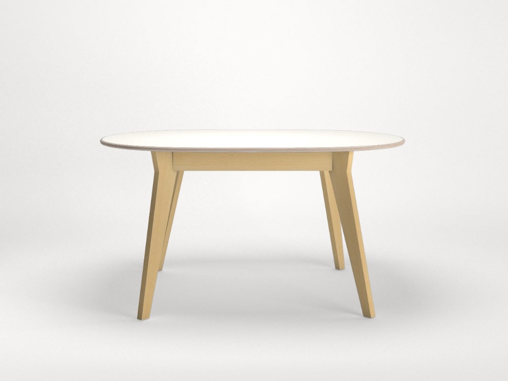 Mesa ovalada Mikado Fénix Ondarreta