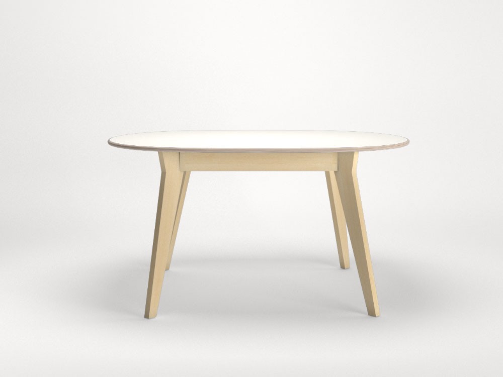 Mesa ovalada Mikado Fénix Ondarreta