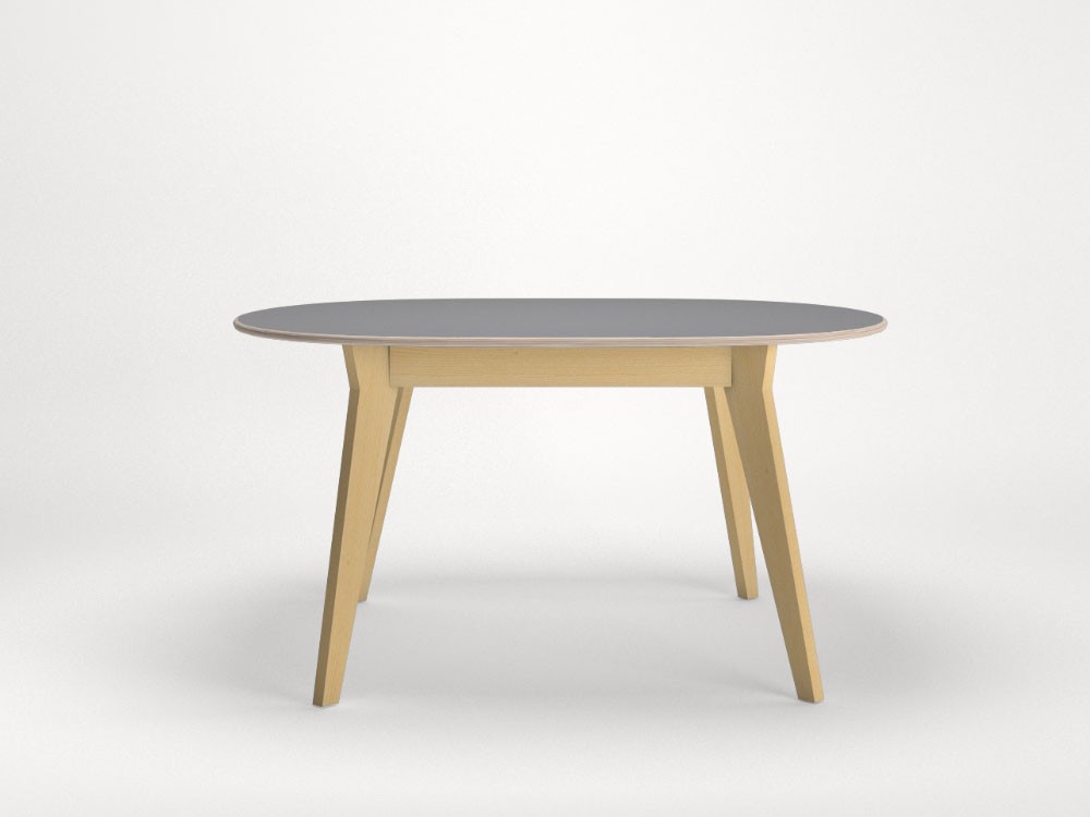 Mesa ovalada Mikado Fénix Ondarreta