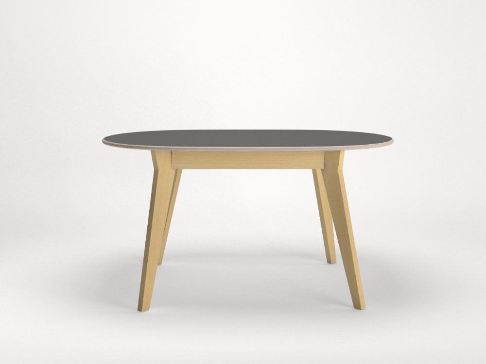 Mesa ovalada Mikado Fénix Ondarreta