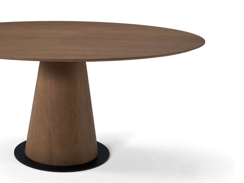 Mesa de comedor redonda Radar Roble de Doos - 3