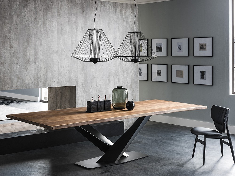 Mesa de comedor Stratos Wood Cattelan Italia - 15