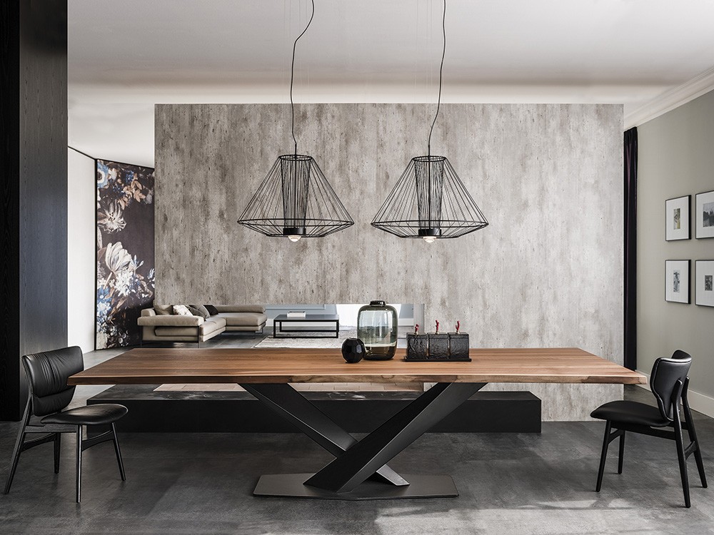 Mesa de comedor Stratos Wood Cattelan Italia - 16