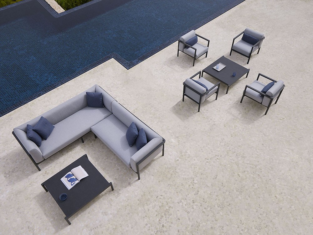 Sillón para salón exterior de aluminio Origin de Point - 18
