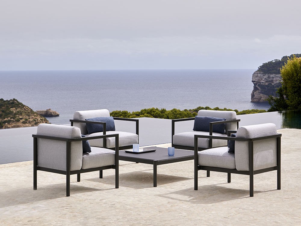 Sillón para salón exterior de aluminio Origin de Point - 20