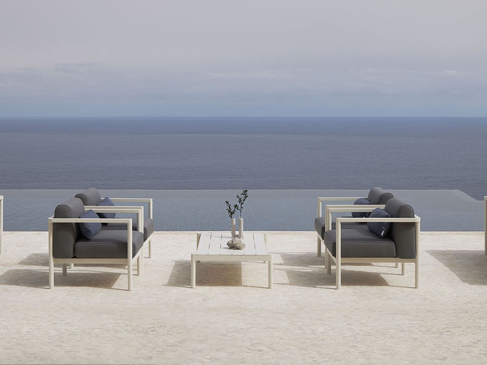 Sillón para salón exterior de aluminio Origin de Point - 21